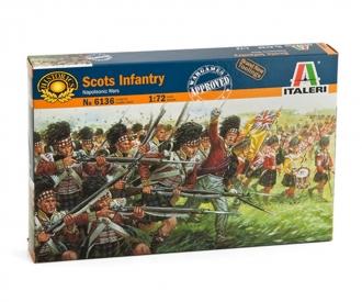 1/72e Set de figurines de l'infanterie écossaise