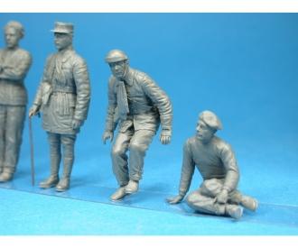 1:35 Fig. Franz. Panzerbesatzung WW2 (5)