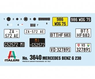 1:24 Mercedes Benz G 230