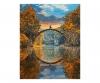 Devil's Bridge at Lake Rakotzsee 40 x 50 cm - Painting by Numbers