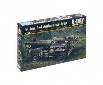 Italeri 1:35 1/4 Ton 4x4 US Ambulance Vehicle