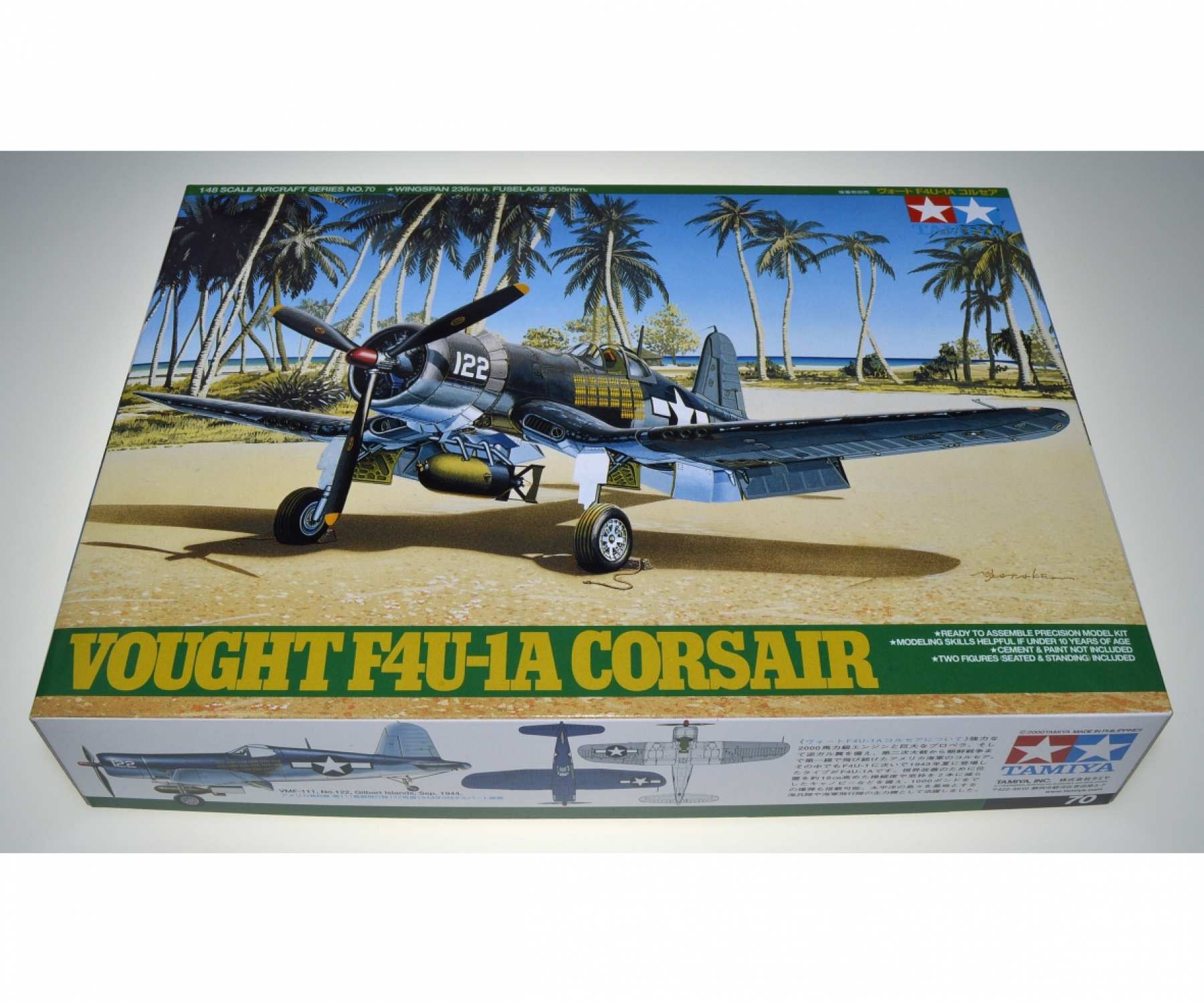 Buy 1:48 US Vought F4U-1A Corsair online Tamiya