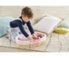 Cor.MGP 36-42cm Couffin rotin peluche