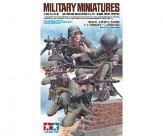 1:35 Figuren-Set Dt. MG Truppen (5) Mit.WW2