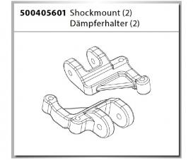 Support d'amortisseur X-Crawlee pro (2)