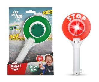Police Stop Signal Disc with Light 24 cm