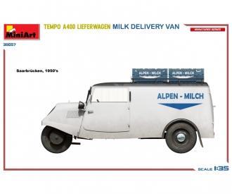 1:35 Tempo A400 Lieferwagen Milk