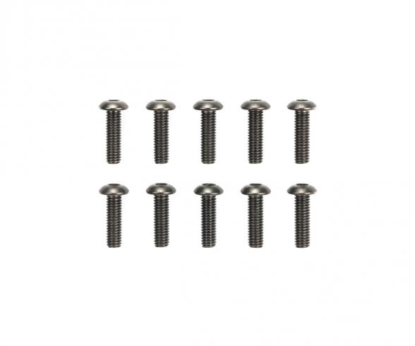 3x10mm Steel Hex Head Screws (10)