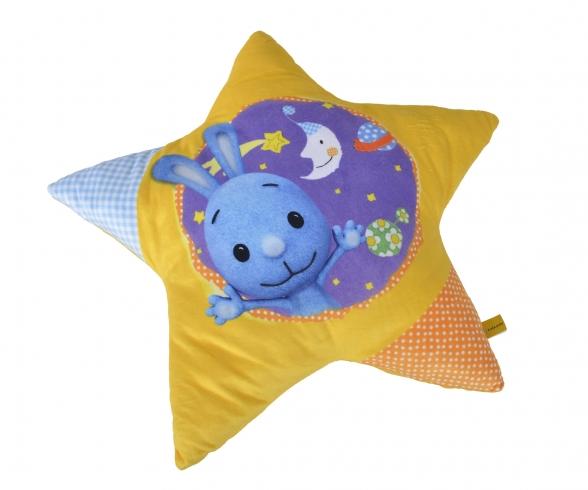 Coussin étoile en peluche KiKANiNCHEN