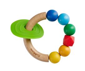 Baby Grasping Toy and Teether with Beads
