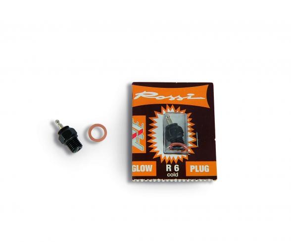 Glow Plug Rossi R6, engine part, cold plug