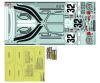 Mini Cooper Racing Sticker Bag Decal Set