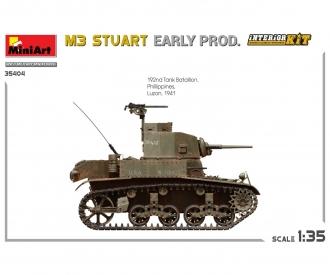 1:35 M3 Stuart frühe Produktion Interior Kit