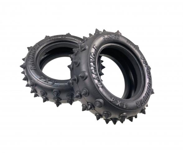 30mm VQS Front Pin-Spike Tires, model tyre set