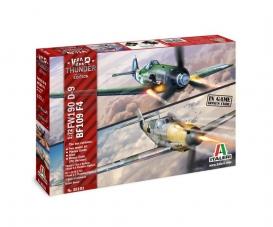 1:72 BF109 F-4 et FW 190 D9 War Thunder