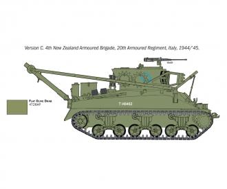 Italeri M32 Recovery Vehicle Model Kit 1:35