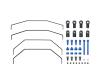 TD4 Stabilizer Set F/R, RC chassis tuning set