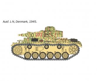 Italeri Pz.Kpfw. III Ausf. J/L/M/N Model Kit