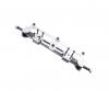 1:14 Low Loader Axle Steered, trailer axle