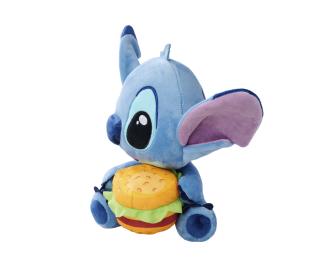 Disney Stitch Burger Plush, 25 cm