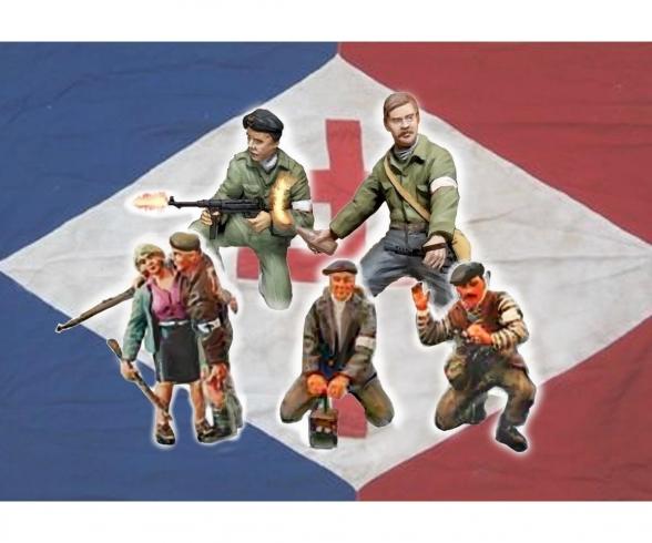 Partisans 1:35 Figure Set from ESCI Original Moulds