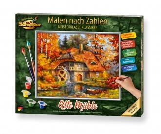 Alte Mühle Malen nach Zahlen