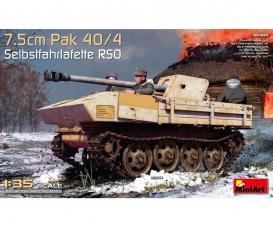 1:35 7,5cm PaK40/4 RSO (3) self-prop.gun