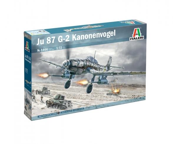 Italeri Ju-87G-2 Kanonenvogel Aircraft Kit 1:72