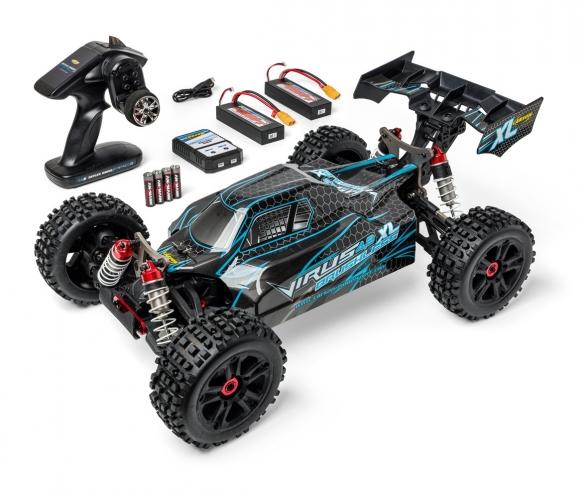 1:8 Virus 4.2 XL 100% RTR schwarz/türkis 1:8 Virus 4.2 XL 100% RTR schwarz/türkis