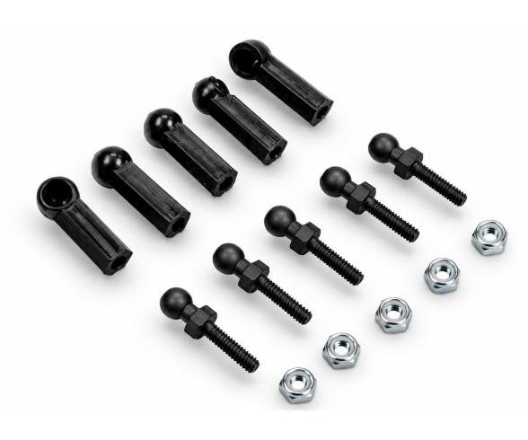 M2 Ball Head Adjuster Set, model accessory, steel