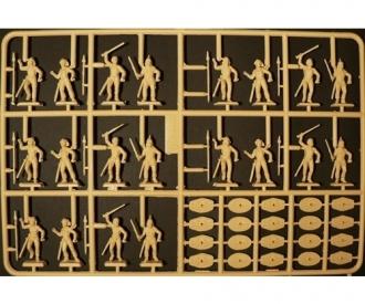 Gauls Warriors 1st Century Model Figures 1:72