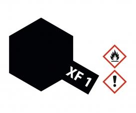 XF-1 Flat Black, acrylic paint, 23 ml jar