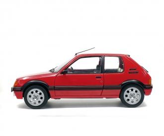 Peugeot 205 GTI, miniature en métal moulé sous pression, 1:18
