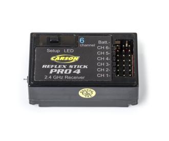 Empfänger 6K Reflex Stick Pro 4 WP – 6 Kanal, 2.4GHz, Wasserdicht