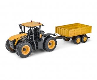 1:16 RC Tracteur JCB av.remorque 100%RTR