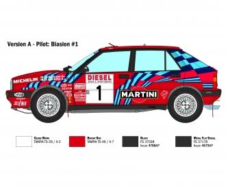 Lancia DELTA 16VHF integ Sanremo'89 Model Kit