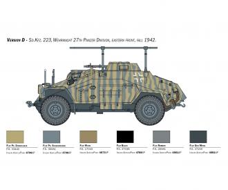 1:56 Deu. Sd. Kfz. 222/223 Spähpanzer