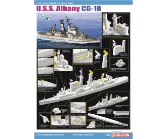 1:700 U.S.S. Albany CG-10 (Smart Kit)
