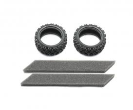 1:10 Rally Block Tire Soft *2 26mm