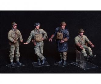 1:35 Fig. Polish Tank Crew (4)