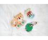 Baby Grasping Toy with Teething Leaf
