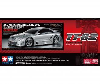 1:10 RC MB CLK AMG 2002 TT-02 Silver p.