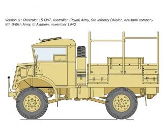 Italeri Chevrolet 15 CWT 1:35 Plastic Kit