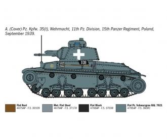 Italeri Panzerkampfwagen 35(t) Model Kit 1:72