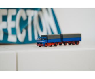 1:87 MB 1620 Plane m.Anhäng.100%RTR blau