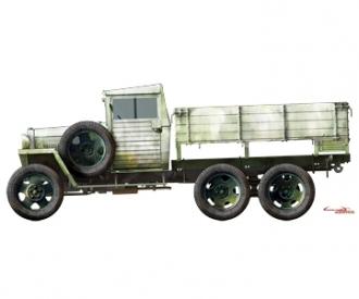 1:35 GAZ-AAA Mod. 1943 Cargo Truck (5)