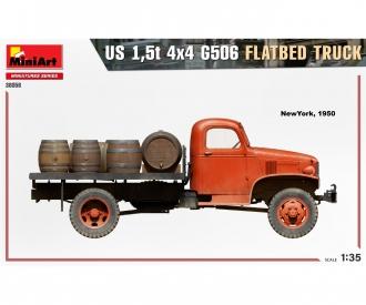 1:35 US 1,5t 4x4 G506 camion à plateau (1)