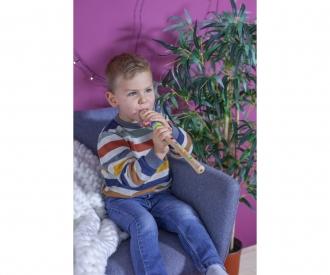 Eichhorn Musik Holz-Flöte, 32cm