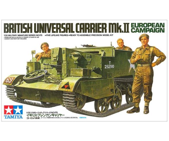 1:35 Brit. Univer. Carrier Mk.II, plastic assembly kit