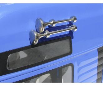 1:14 Air Horn-Set long/short chr.brass